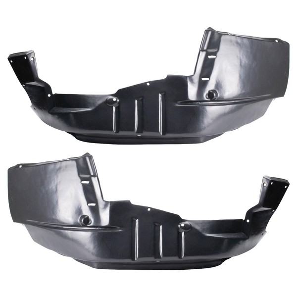 TRQ TRQ Front Inner Fender Liner Set Compatible with 1984-1996