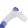 Swimming Snorkel Reduced Drag Silicone Swimming Breathing Tube with Adjustable