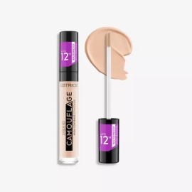 Catrice 캐트리스 리퀴드 컨실러 워터프루프 잡티 커버 캐머플라지 하이 커버리지 5ml 1개 [020.라이트 베이지] Catrice Liquid Concealer Waterproof Blemish Cover Camouflage High Coverage 5ml 1pc [020.Light Beige]