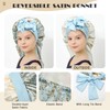 Kids Long Hair Bonnet for Sleeping - Double Layer Girls