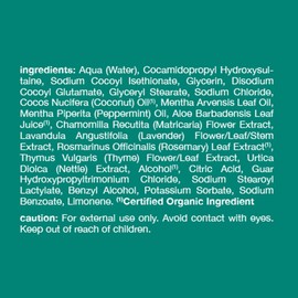 Alba Botanica Very Emollient Bath & Shower Gel, Sparkling Mint, 32 fl oz