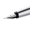 Pelikan Füllhalter Pura P40, Anthrazit, Feder F (fein), hochwertiger Patronenfüller