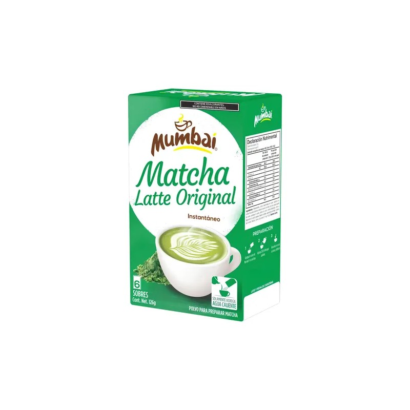 Té Mumbai matcha en polvo 126 g 6 u