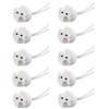 10 Pack Bioluz LED MR16 Socket, GU5.3 Socket, LED Halogen