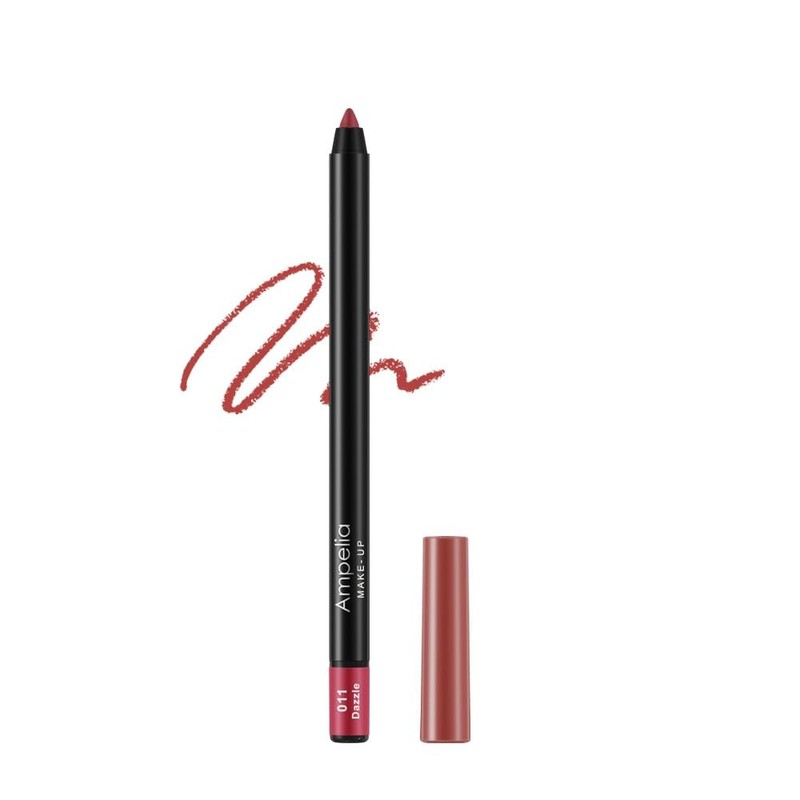 Lápiz Delineador de Labios Versátil, Acabado Mate, Natural y Sedoso,