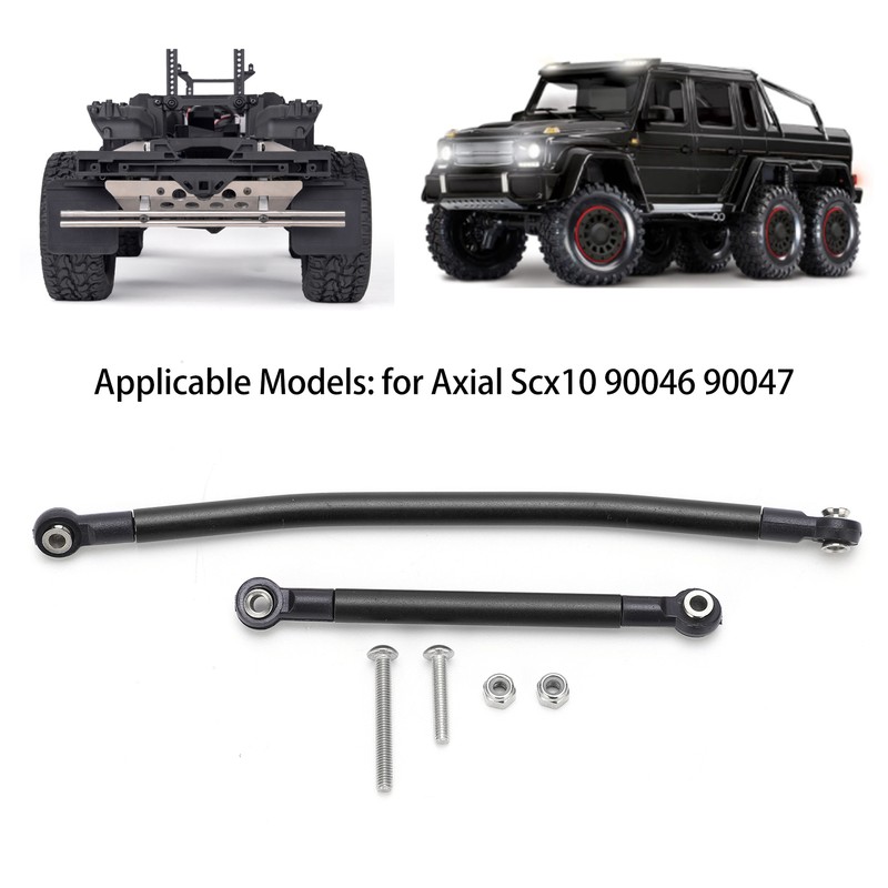 Aluminum Alloy Steering Link Linkage Tie Rod Kit for Axial