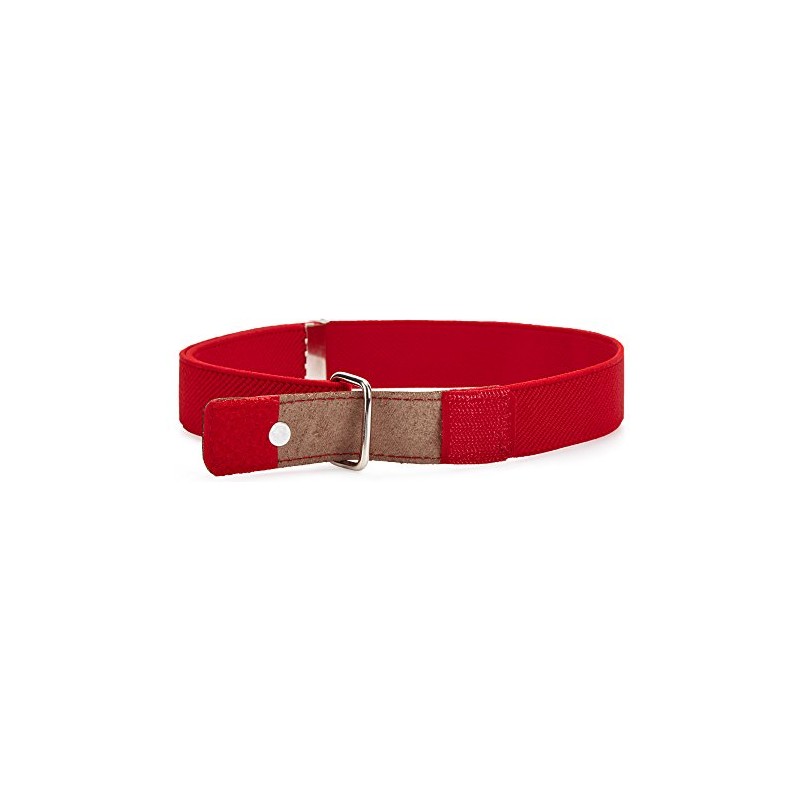 Ladeheid P15G Girls' Elastic Belt 1-6 Years 34-65 cm, Red/Heart