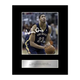 Anthony Davis Signed Mounted Photo Display New Orleans Pelicans #1