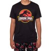 INTIMO Jurassic Park Pajamas Men's Logo Claw Slash Design Adult