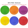 KX-WARE Plastic Plates Set of 12 - Unbreakable and Reusable