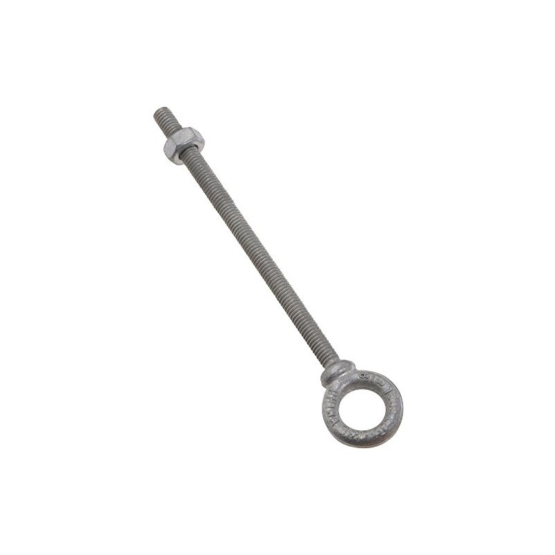 National Hardware N245-142 3260BC Eye Bolt in Galvanized Steel, 3/8"