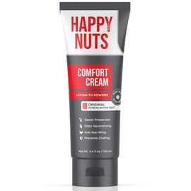 Happy Nuts - Loción para defensa de sudor y control de olor | Loción crema, confort para hombres