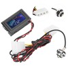 Water Cooling Thermometer Computer Water Cooled Temperature Digital Display Meter