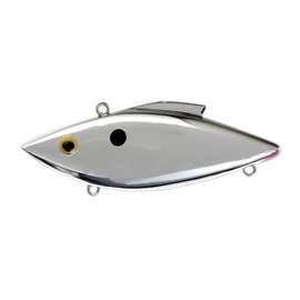 Bill Lewis Lures Rat-L-Trap Lures 1/8-Ounce Tiny Trap (Chrome Black)