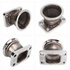 3in V Band Flange Adapter Stainless Steel Rust Proof Smooth
