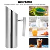 Stainless Steel Water Pitcher, 1L/1.5L Milk Water Jug with Handle,