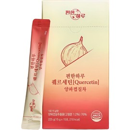 Comfortable Day Quercetin Onion Peel Tea 15 packs, 8 pieces, 225g / 편한하루 퀘르세틴 양파껍질차 15개입, 8개, 225g