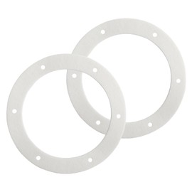 Screw Man Pellet Stove 6" Combustion Exhaust Fan Mounting Gasket for Exhaust or Combustion Blower Fits 100's and Most Pellet Stoves 2100J - 2 Pack