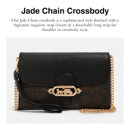 Coach Signature Elle Hardware Chain Crossbody