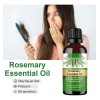 Aceite Capilar De Romero Para Fortalecer El Cuero Cabelludo,