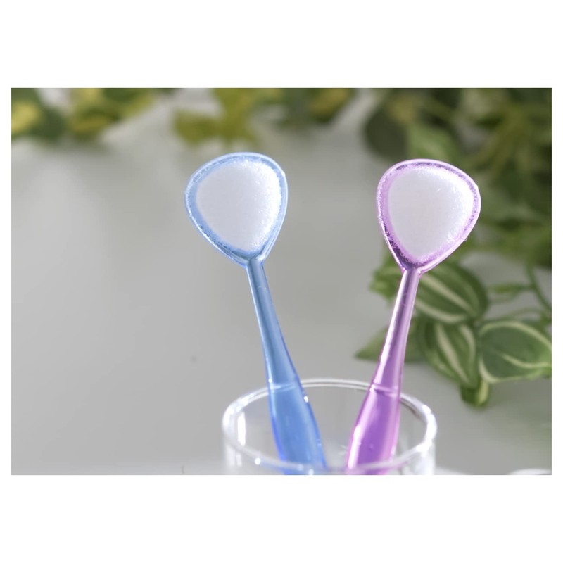 Tongue Brush W-1 Short Type, Set of 2