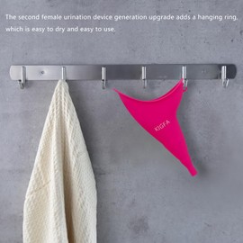 KIGFA Female Urination Device Reusable Portable Female Urinal Silicone Women Pee Standing Up Female Urinal Set Fits Outdoor Travel,Camping&Hiking,2 Sets