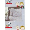Berkshire Blanket & Home Co Peanuts Christmas Winter Themed Sheet