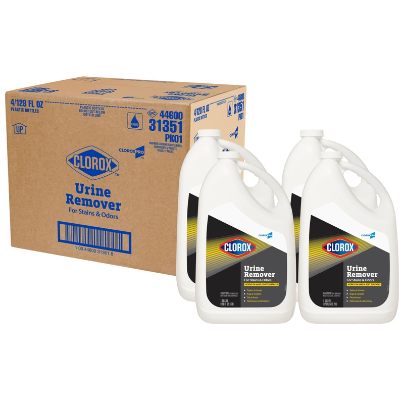 CloroxPro Urine Remover for Stains and Odors Refill, 128 Ounces