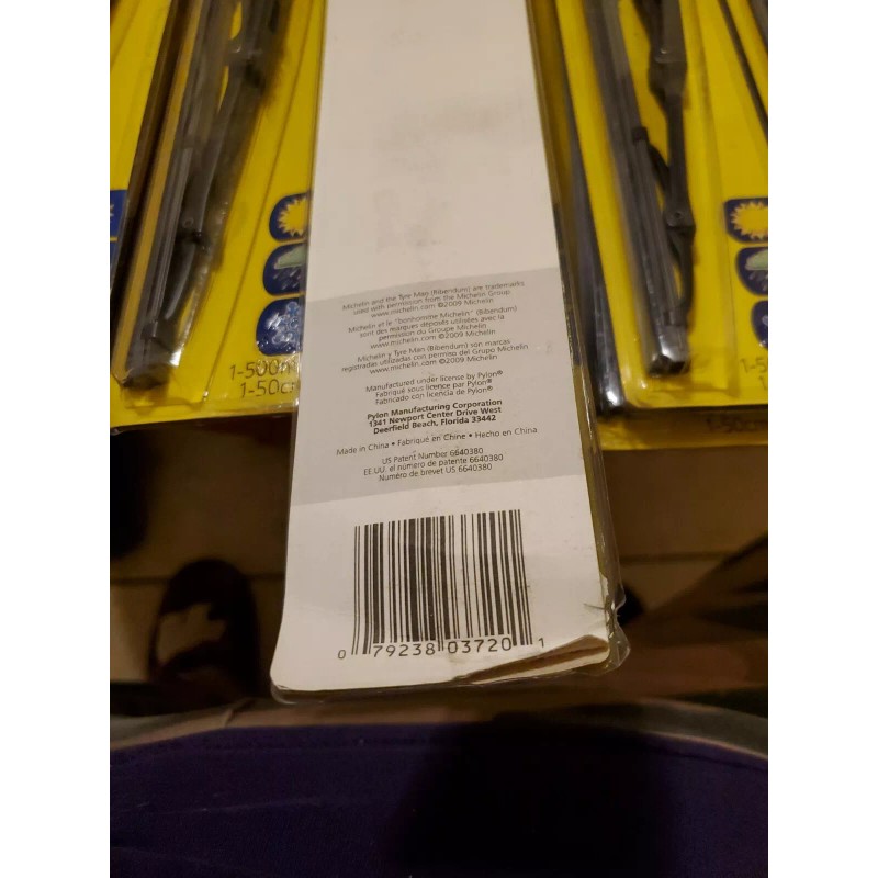 Michelin 3720 RainForce All Weather Performance Windshield Wiper Blade 20"