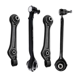 HHCM 4pc Front Lower Forward Rearward Control Arm Kit K620257 K620258 MS25119 for Chrysler 300 05-10 2.7L 3.5L 5.7L 6.1L RWD, for Dodge Challenger 08-10, Charger 06 & 07-10 RWD, Magnum 05-08 RWD