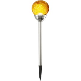 Copy of Star Trading Roma LED Solar Light, Silver/Amber