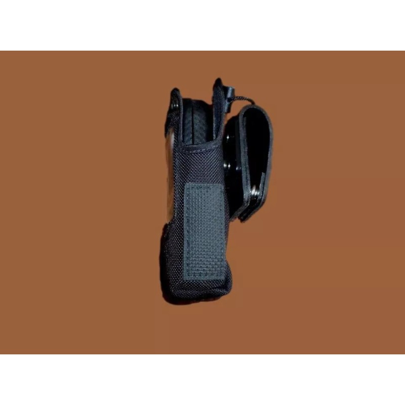 E.F Johnson Company RADIO HOLDER HOLSTER CASE ROTATING SWIVEL BELT
