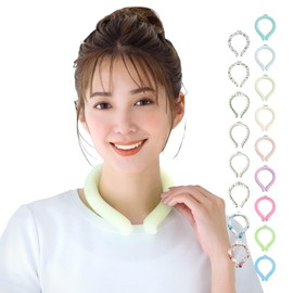 Neck Cooling Ring, 2-Layer Structure, Long-Lasting, Ice Ring, Phase Change Material, Natural Freezing, Heatstroke Prevention, Upgraded in 2023