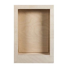 Rayher Hobby Rayher Hobby Rayher 62855505 Holzbausatz 3D-Motivrahmen, FSC zertifiziert, natur, 20 x 30 x 6,6 cm, 8teilig, zum basteln und bemalen