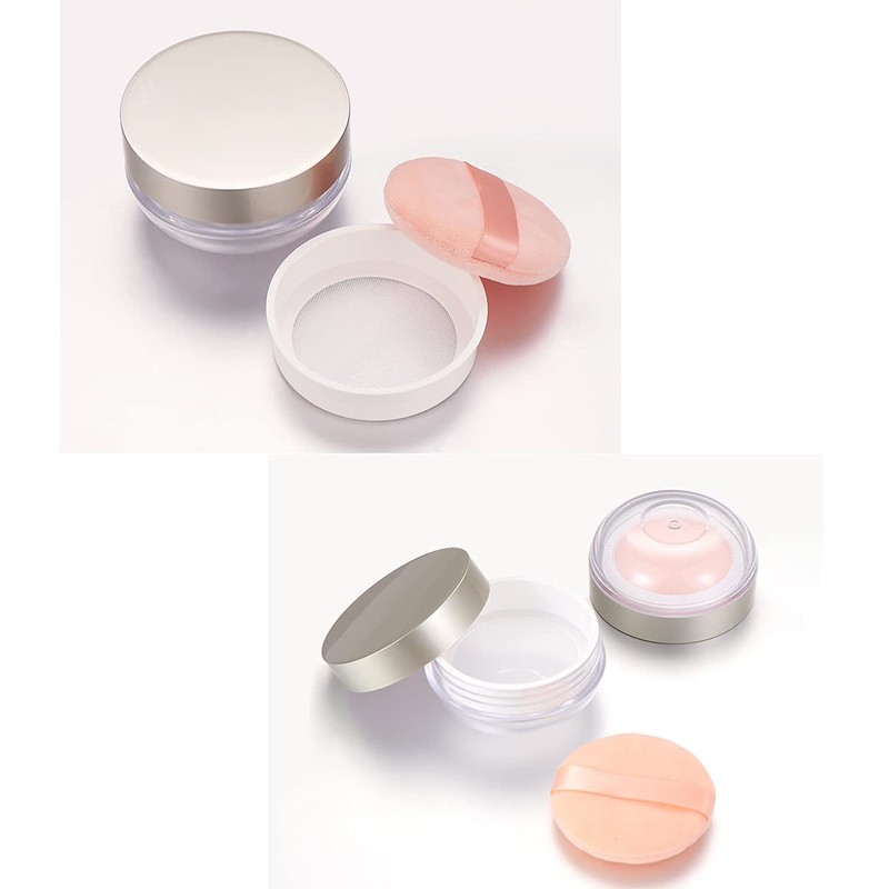 Powder Case, Mesh, Refill, Large, Stretchable, Net, Removes Powder, Powder