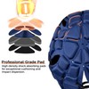 COOLOMG Soft Shell Flag Football Helmet 7v7 Rugby Helmet Scrum