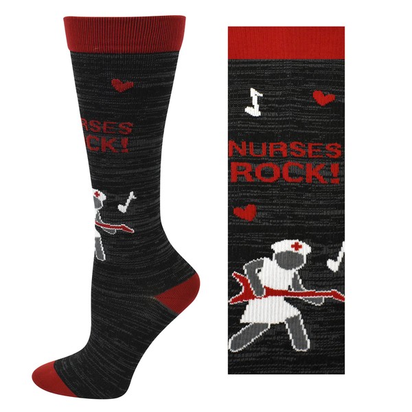 NURSES ROCK! 10-14mmHG Nurse Medical Compression Socks