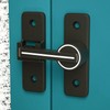 Luminous Safety Door Lock Latch Black Safety Latch 90 Degree/Luminous Black