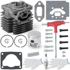 VAINELY 502848701 Cylinder Piston Kit Compatible with Husqvarna 150BF 350BF 350BT for Jonsered BB2250 Backpack Leaf Blower