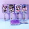 FEIFEI'S BOW Princess mermaid Hair Brush,Paddle Hairbrush for Girls Kids,Easily