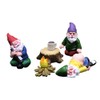 Drunk Garden Dwarf Gnome Statue Drunk Dwarf Decoration Resin Crafts
