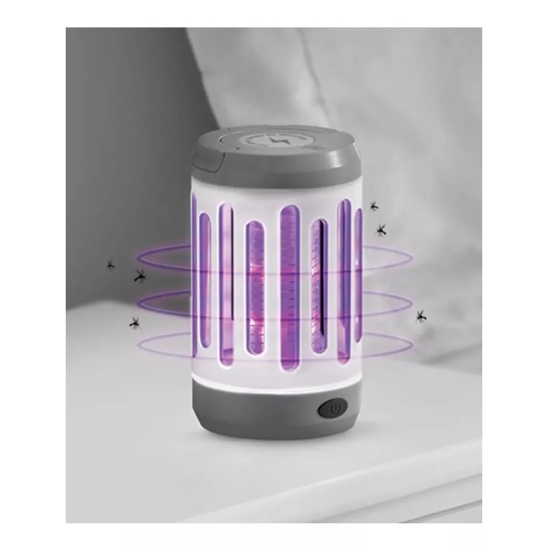 Betterware Lámpara Mata Mosquitos Eléctrico Portátil Colgable Carga Usb