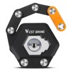 West Biking Gift Folding Bike Lock, Bike Chain Lock, Heavy