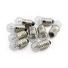 Longdex 25PCS E10 Miniature Screw Base Light Bulbs, 1.5V /