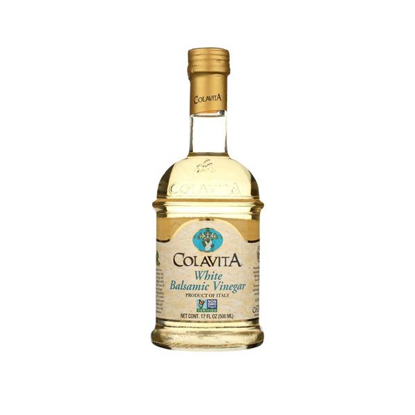 Colavita White Balsamic Vinegar, 16.9 oz (Pack of 2)