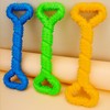 Bone Shaped Chew Toy, for Aggressive Chewers, Indestructible Teething Bone