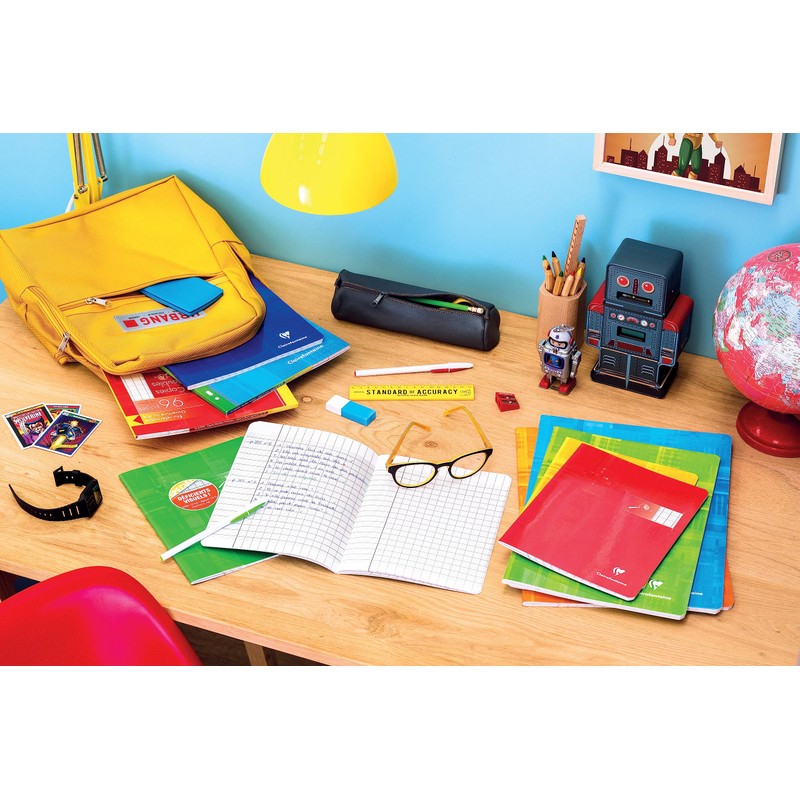 Clairefontaine 63196C Notebook DIN A4+, 24 x 32 cm, 24