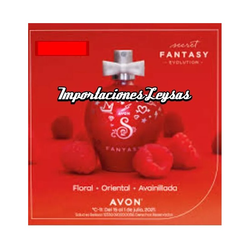AVON SECRET FANTASY EVOLUTION PARFUM FOR HER PERFUME PARA DAMA