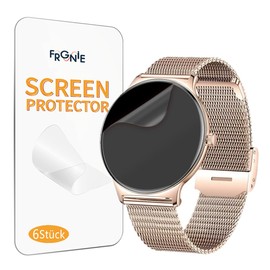 Frgnie Screen Protector Compatible with Hwagol Smartwatch 1.43 Inch (Pack of 6) HD Flexible TPU, Compatible with LIGE FV12 Smartwatch Screen Protector