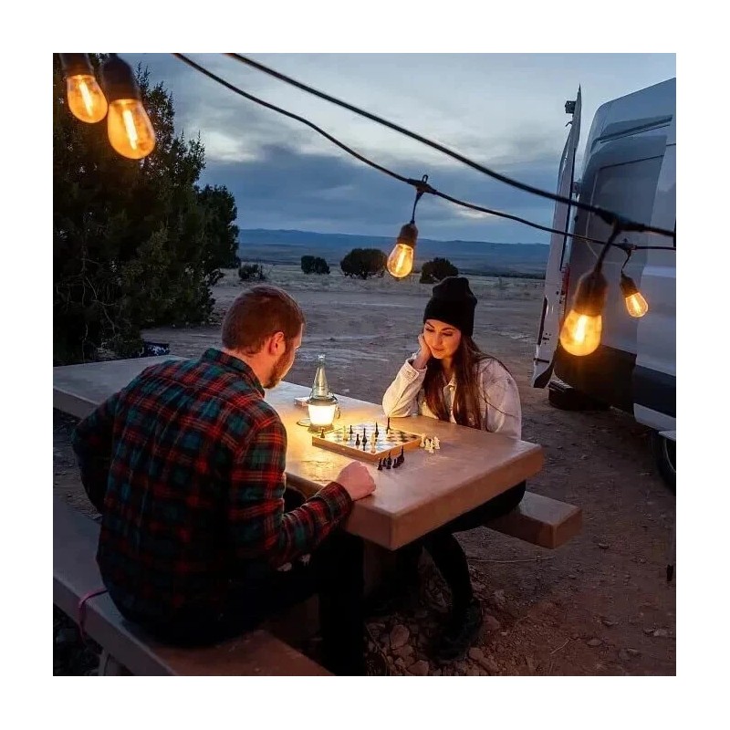 CLSETAIC Waterproof S14 LED Light Bulbs Outdoor String Lights Replacement